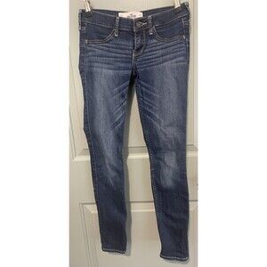 Hollister Skinny Jeans Women’s Size 0S W24 L27 Blue Stretch Denim Medium Wash